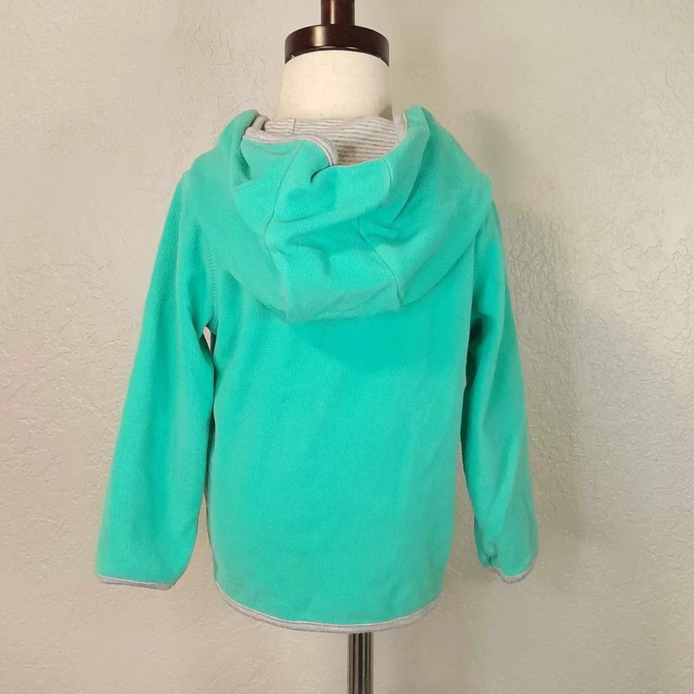 Carter’s Mint Green Soft Heart Pocket Hoodie Sweatshirt Jacket (24M)